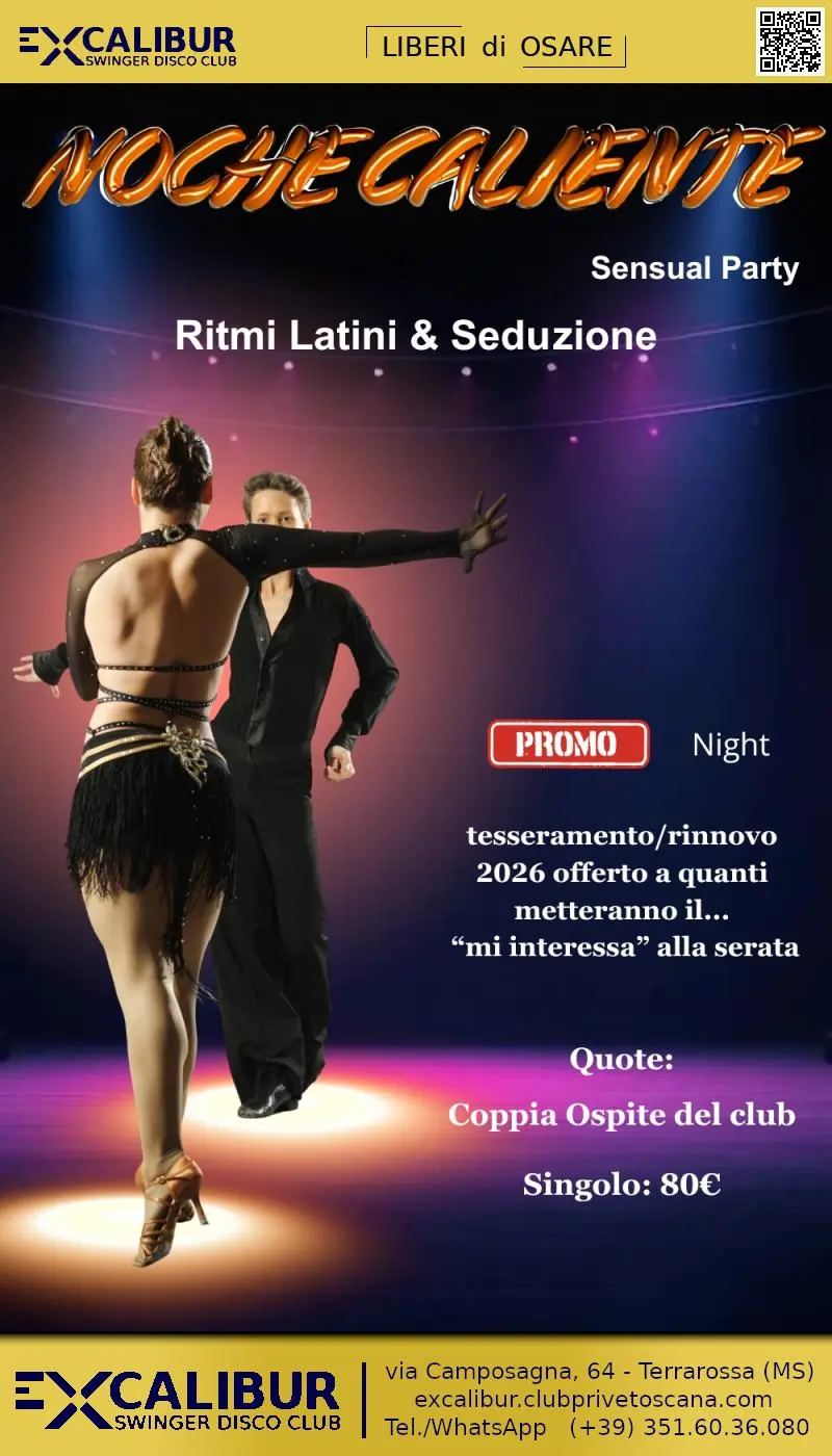 Swinger club prive evento NOCHE CALIENTE